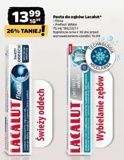 Netto Pasta do zębów Lacalut Perfect White oferta