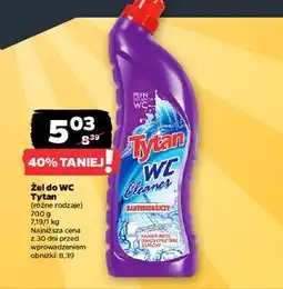 Netto Płyn do wc fioletowy Tytan Wc oferta