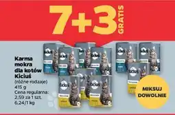 Netto Karma dla kota z łososiem Kiciuś oferta