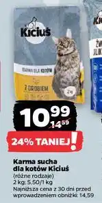 Netto Karma dla kota z drobiem Kiciuś oferta