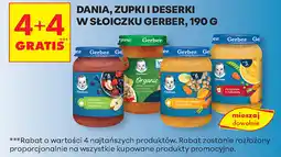 Biedronka Dania, zupki, deserki Gerber oferta