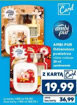 Kaufland Urządzenie + wkłady spiced apple Ambi Pur 3Volution oferta