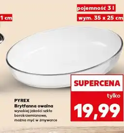 Kaufland Brytfanna owalna 3 l Pyrex oferta