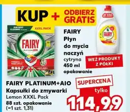 Kaufland Płyn do mycia naczyń lemon Fairy oferta