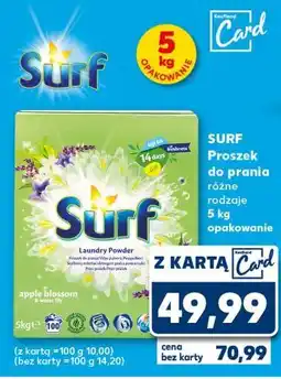 Kaufland Proszek do prania apple blossom & water lilly Surf oferta