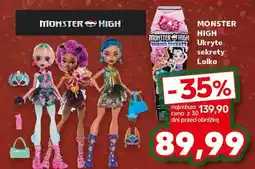 Kaufland Lalka ukryte sektrty Monster High oferta