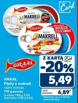 Kaufland Filety z makreli w sosie pomidorowym Graal oferta