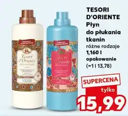 Kaufland Płyn do płukania tkanin ayurveda Tesori D'oriente oferta