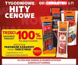 Kaufland Kabanosy z kurczaka Tarczyński Protein oferta