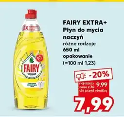 Kaufland Płyn do mycia naczyń citrus Fairy Extra+ oferta