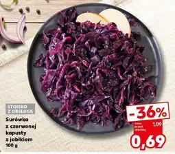 Kaufland Surówka z czerwonej kapusty jabłkiem oferta