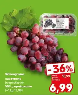 Kaufland Winogrona czerwone bezpestkowe K-Classic oferta