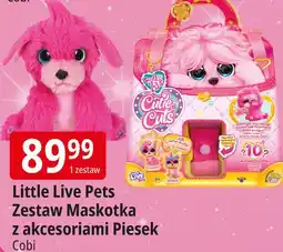 E.Leclerc Little live pets piesek i salon fryzjerski Cobi oferta