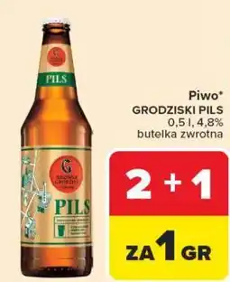 Carrefour Piwo Grodzki Pils oferta