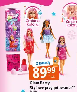 E.Leclerc Lalka barbie glam party stylowe przygotowania Mattel oferta