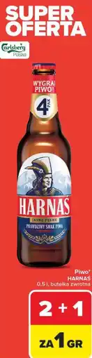 Carrefour Piwo Harnaś oferta