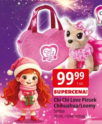 E.Leclerc Piesek chichi loomy Simba oferta