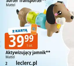 E.Leclerc Zabawka sensoryczna aktywizujący jamnik Fisher-Price oferta