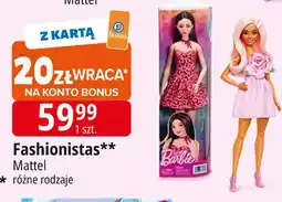 E.Leclerc Lalka barbie fashionistas Mattel oferta