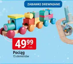 E.Leclerc Pociąg drewniany oferta