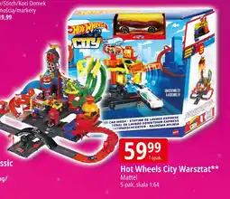 E.Leclerc Zestaw city warsztat myjnia i garaż Hot Wheels oferta