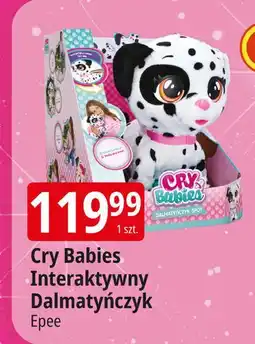 E.Leclerc Zabawka cry babies dalmatyńczyk Epee oferta