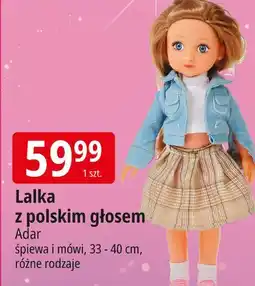 E.Leclerc Lalka z polskim głosem śpiewa i mówi Adar oferta