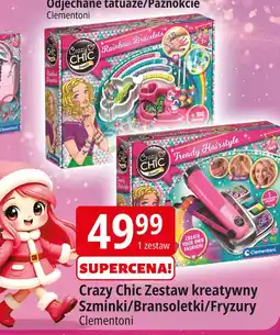 E.Leclerc Zestaw crazy chic fryzury Clementoni oferta
