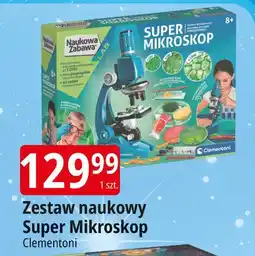 E.Leclerc Naukowa zabawa super mikroskop Clementoni oferta