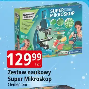 E.Leclerc Naukowa zabawa super mikroskop Clementoni oferta