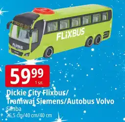 E.Leclerc Autobus volvo 40 cm Dickie Toys oferta