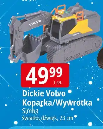 E.Leclerc Wywrotka volvo Dickie Toys oferta