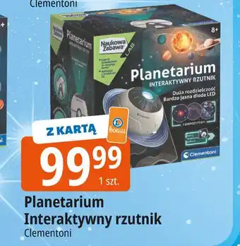 E.Leclerc Rzutnik z planetarium Clementoni oferta