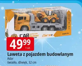 E.Leclerc Laweta z pojazdem budowlanym Adar oferta