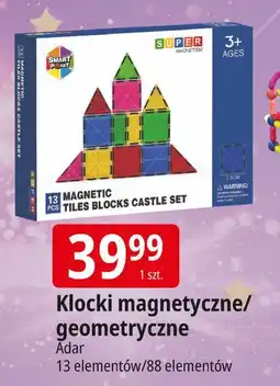 E.Leclerc Klocki geometryczne 88 el. Adar oferta