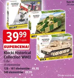 E.Leclerc Klocki historical collection wmii 340 el. Cobi oferta