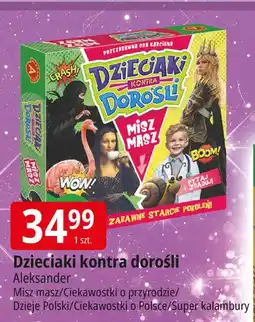 E.Leclerc Gra dzieciaki kontra dorośli kalambury Alexander oferta