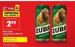 Biedronka Piwo Żubr 1768 oferta