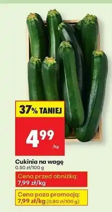 Biedronka Cukinia zielona oferta