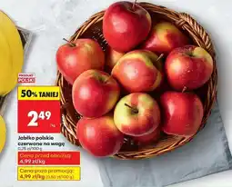 Biedronka Jabłka czerwone polskie oferta