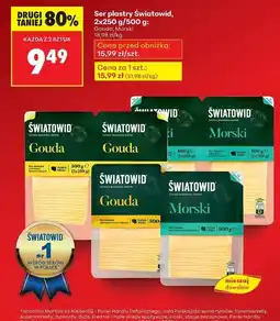 Biedronka Ser morski plastry Światowid oferta
