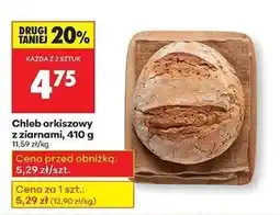 Biedronka Chleb orkiszowy z ziarnami oferta