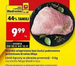 Biedronka Szynka wieprzowa Kraina Mięs oferta