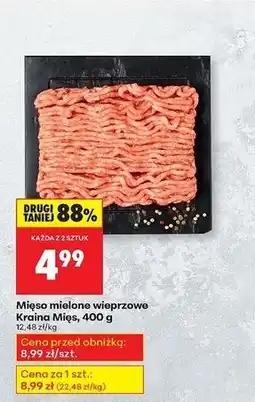 Biedronka Mięso mielone z karkówki wieprzowej Kraina Mięs oferta