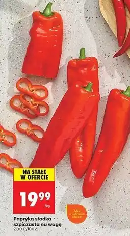 Biedronka Papryka szpiczasta oferta