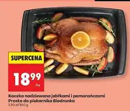 Biedronka Kaczka z jabłkami i skórką pomarańczy Biedronka Prosto Do Piekarnika oferta