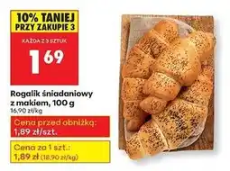 Biedronka Rogal z makiem oferta