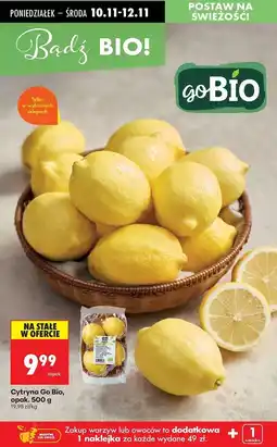 Biedronka Cytryny bio Gobio oferta
