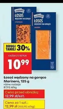 Biedronka Łosoś wędzony na ciepło w pieprzu Marinero oferta