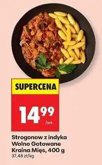 Biedronka Strogonow z indyka Kraina Mięs oferta